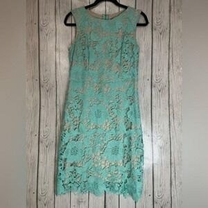 Beige by eci Lace Dress